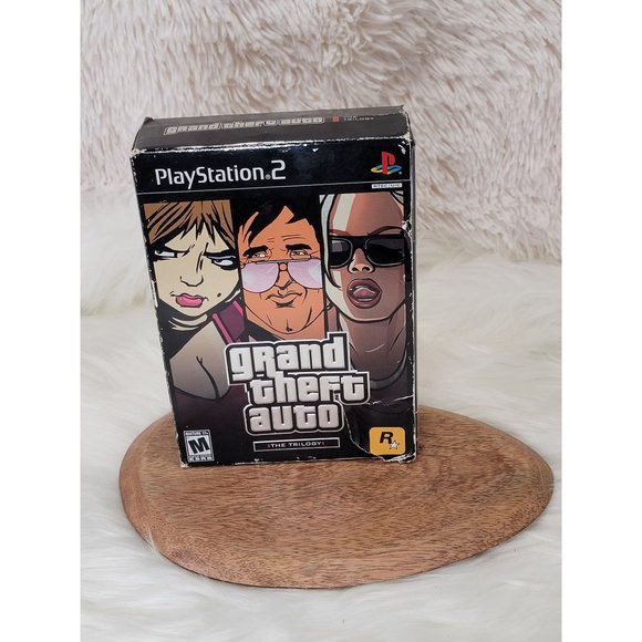 Rockstar Games GTA: The Trilogy - Action Bundle for  Play Station 2 Grand Theft Auto the Trilogy